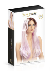 Perruque Aya parme - World Wigs