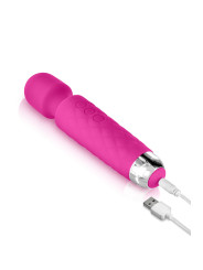 Vibro Love Wand rechargeable rose - Yoba