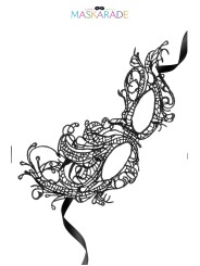 Loup broderie souple Aurore