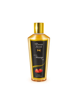 Huile de massage fraise 30ml - Plaisir Secret