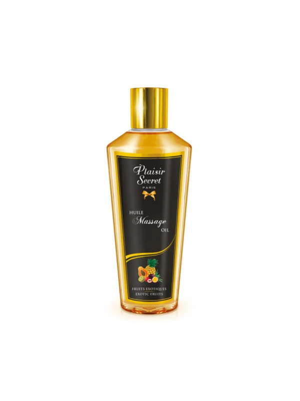 Huile de massage fruits exotiques 30ml - Plaisir Secret
