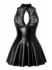 Mini robe One More Kiss F404 - Noir Handmade
