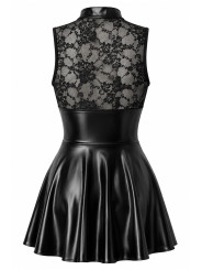 Mini robe One More Kiss F404 - Noir Handmade