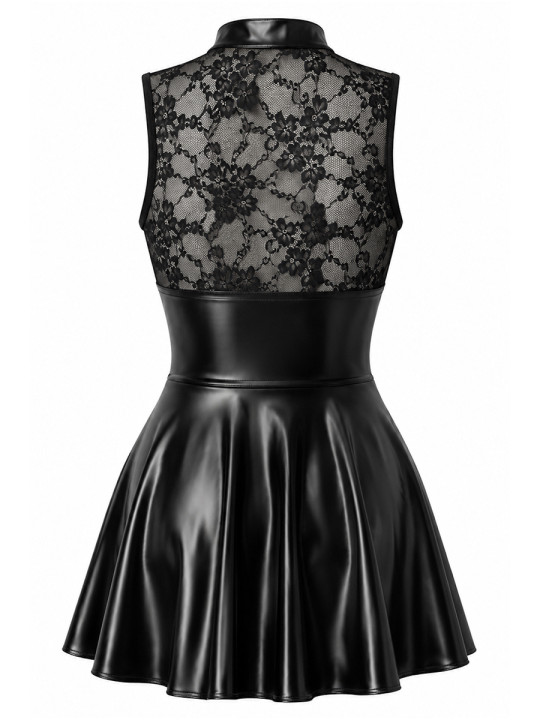 Mini robe One More Kiss F404 - Noir Handmade