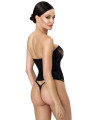 Corset One More Kiss F406 - Noir Handmade