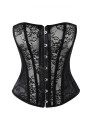 Corset One More Kiss F406 - Noir Handmade