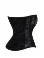 Corset One More Kiss F406 - Noir Handmade