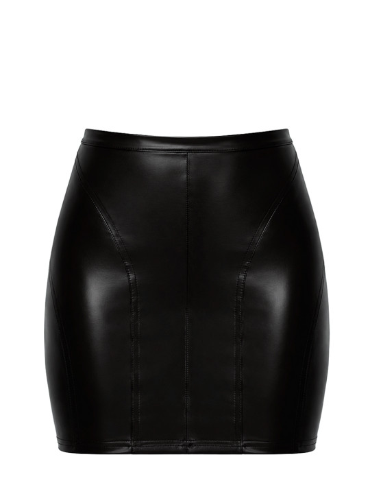 Mini jupe Dark Affair F407 - Noir Handmade