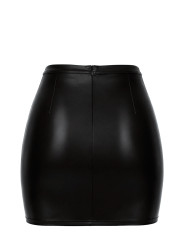 Mini jupe Dark Affair F407 - Noir Handmade