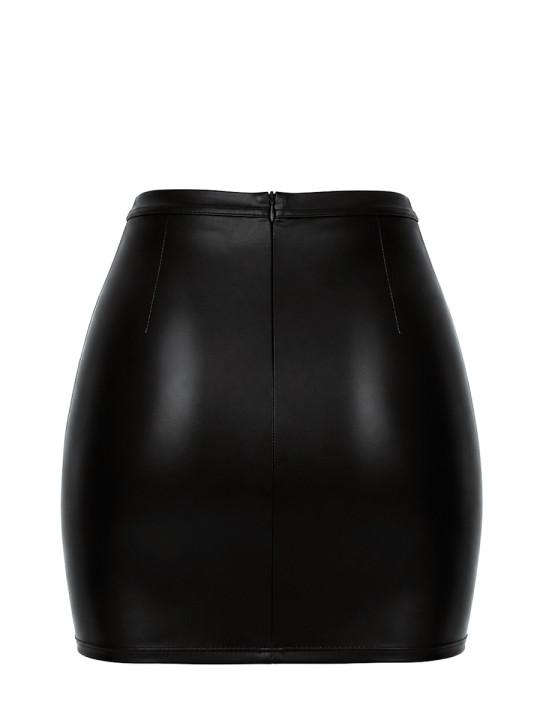 Mini jupe Dark Affair F407 - Noir Handmade
