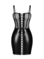 Mini robe Do Not Disturb F409 - Noir Handmade