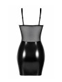 Mini robe Do Not Disturb F409 - Noir Handmade
