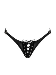 String lacé Do Not Disturb F413 - Noir Handmade