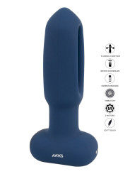 Plug anal vibrant avec langue oscillante - Anos