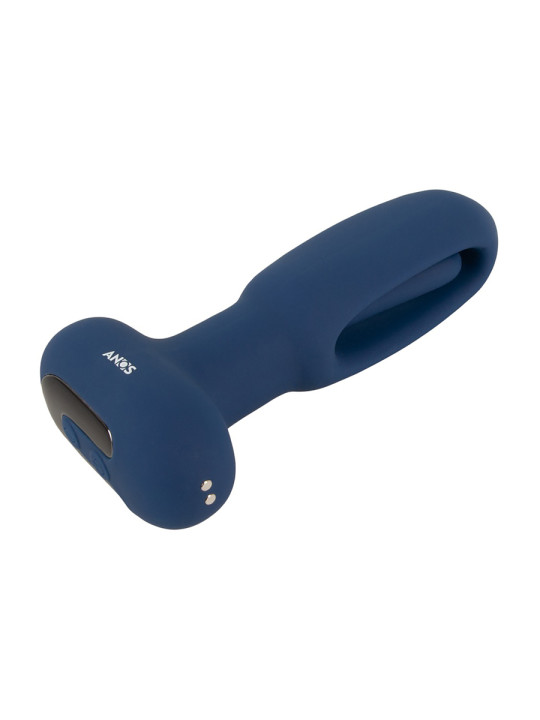 Plug anal vibrant avec langue oscillante - Anos