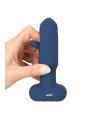 Plug anal vibrant avec langue oscillante - Anos