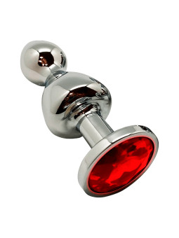 Plug bijou Lollypop rouge L - Wooomy