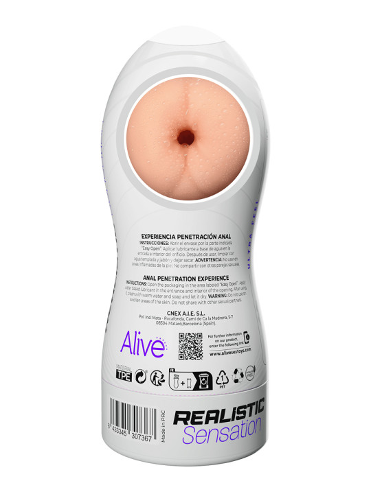 Masturbateur Maxi Flex Anal Experience - Alive