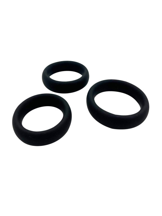Kit 3 cockrings Sensual Pleasure Rings - Alive