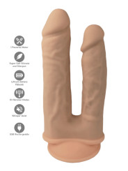 Vibro double pénétration 19,5 et 17,5 cm - SilexD