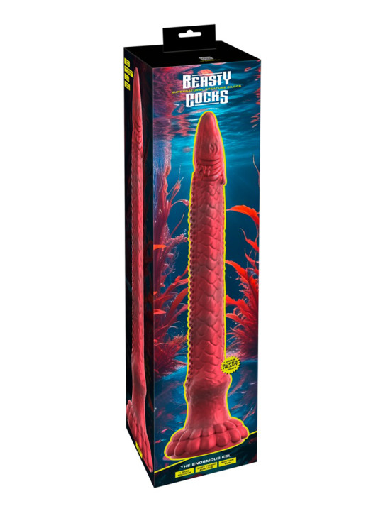 Gode extra-long The Enormous Eel - Beasty Cocks 