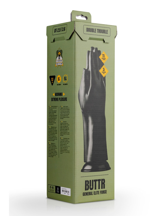 Mains jointes 30,7x9,1cm Double Trouble - BUTTR
