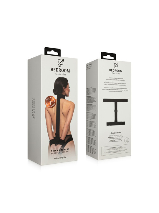 Menottes Soft Straps pour bras et cou - Bedroom Fantasies