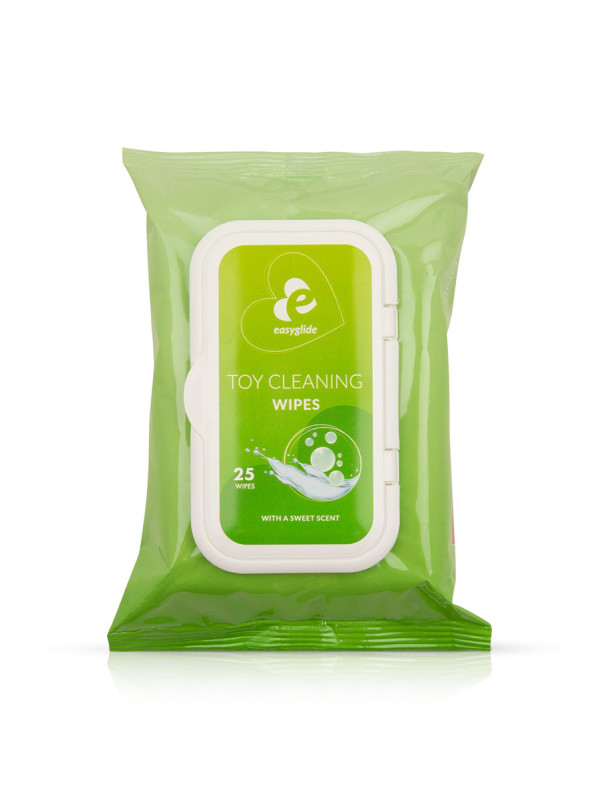 25 lingettes Lingettes nettoyantes pour sextoys - EasyGlide