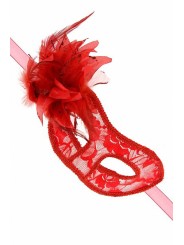 Loup semi-rigide La Traviata - rouge