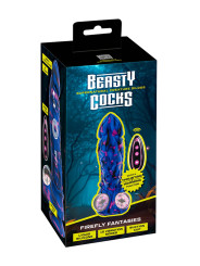 Vibro chauffant à poussées Firefly Fantasies - Beasty Cocks