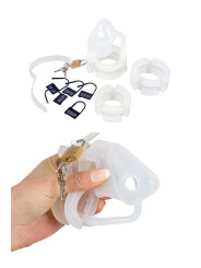 Cage de chasteté en silicone 15 pièces - You2Toys