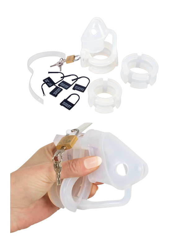Cage de chasteté en silicone 15 pièces - You2Toys