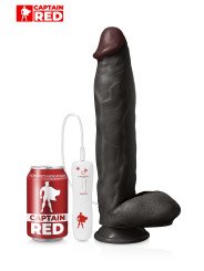 Vibro XXL The Power Black 31 x 6 cm - Captain Red