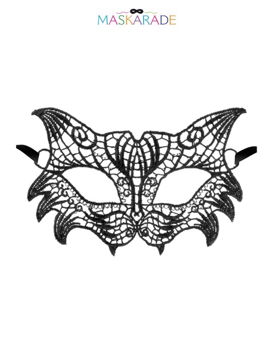 Loup broderie souple Nuit