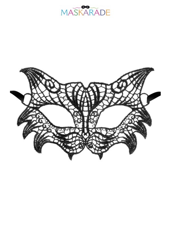 Loup broderie souple Nuit