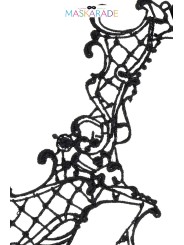 Loup broderie souple Croissant de lune