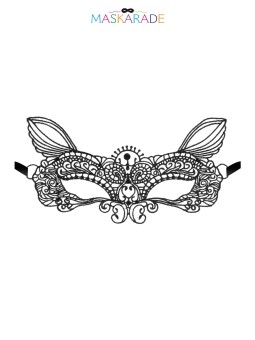 Loup broderie souple Pleine Lune