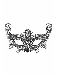 Loup dentelle guipure La Muette