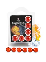 6 Brazillian balls effet chaud & froid