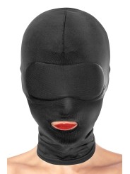 Cagoule BDSM bouche ouverte - Fetish Tentation