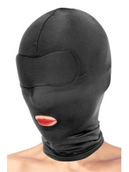 Cagoule BDSM bouche ouverte - Fetish Tentation