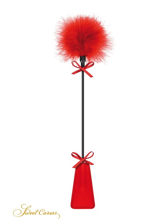 Tapette à pompon rouge - Sweet Caress