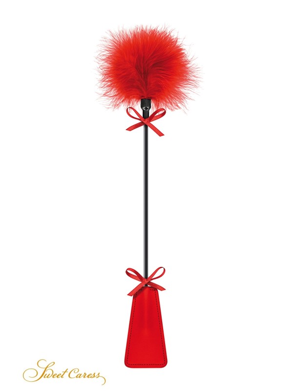 Tapette à pompon rouge - Sweet Caress