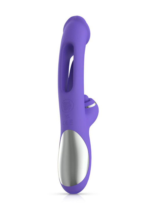 Vibro Rabbit avec Stimulateur de Point G Tess - Good Vibes Only