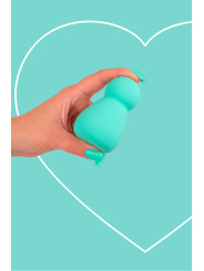 Mini vibro rechargeable Applust vert - FairyGasm