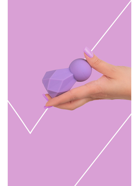 Mini vibro rechargeable BlissKey violet - FairyGasm