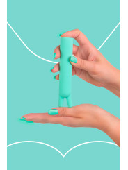 Mini vibro rechargeable BlissStars vert - FairyGasm