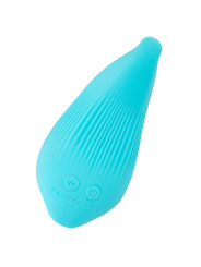 Mini vibro rechargeable DelightfulWave bleu - FairyGasm