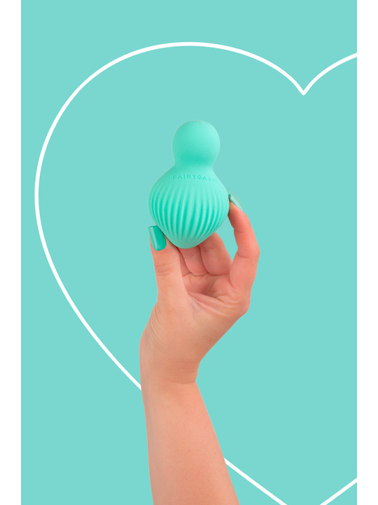 Mini vibro rechargeable EnchantedDesire vert - FairyGasm