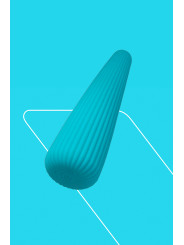 Vibro rechargeable IcyCone bleu - FairyGasm